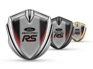 Ford Emblema Silicone Badge Look Moderno Stile High-End